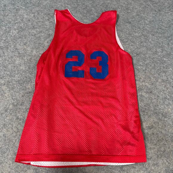 Memphis Pros #23 Men's Reversible Breathable Red/White/Blue Jersey ￼ - Picture 2 of 7